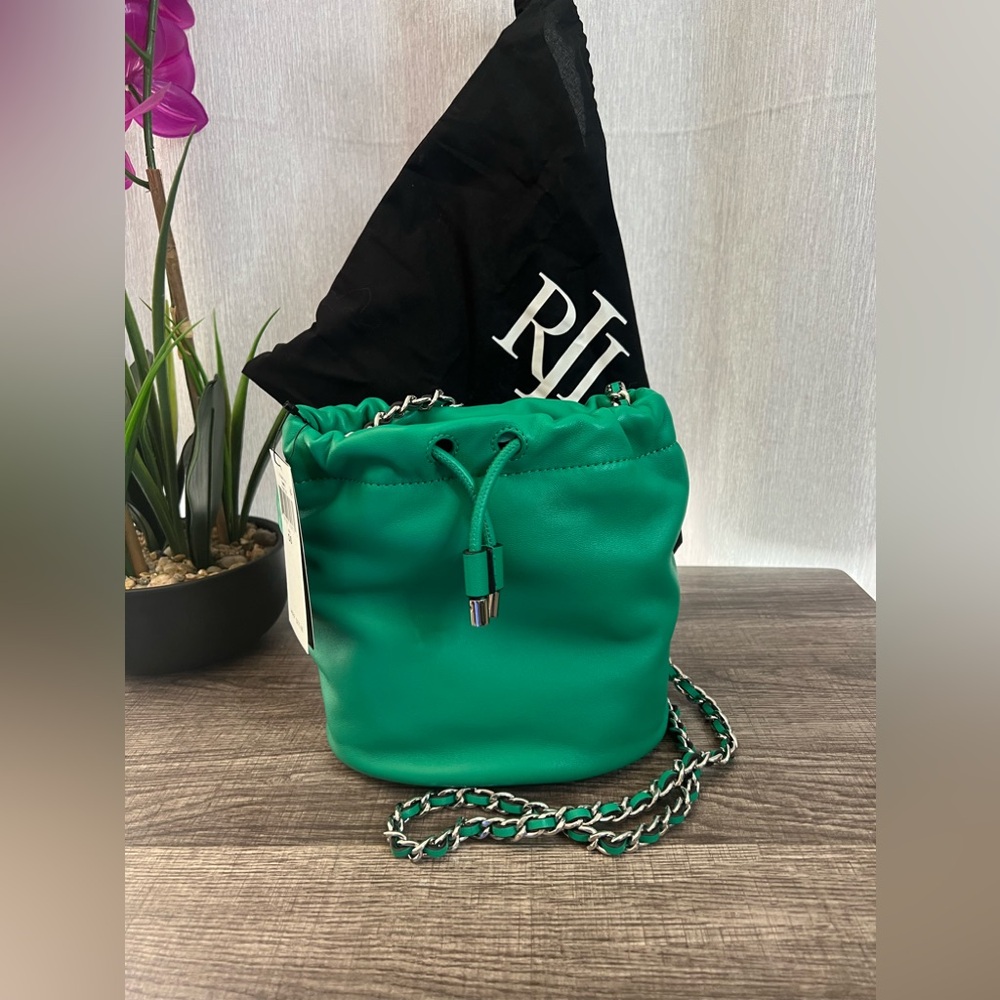 Ralph Lauren Nappa Leather Small Emmy Bucket